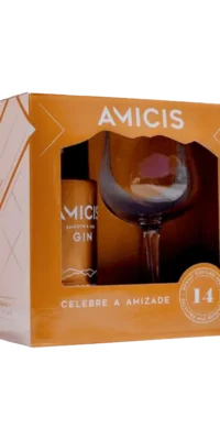 Gin Amicis 0,70cl Com Copo