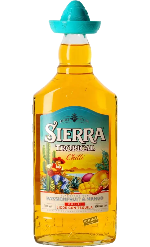Tequila Sierra Tropical Chilli 0,70cl