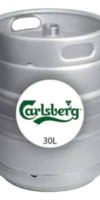 Barril de Cerveja Carlsberg 30 Litros para sistema de pressão.