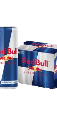 Energético Pack 6 Red Bull Lata 0,25cl