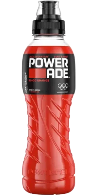 Refrigerante Powerade Blood Orange Pet 0,50cl (12 Garrafas)