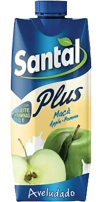 Refrigerante Santal Plus Maça 0,33cl (18 Unidades)