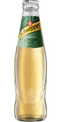Água Tónica Schweppes Ginger Ale Tara Perdida 0,20cl (24 Unidades)