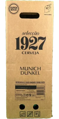 Cerveja Super Bock 1927 Munich Dunkel Barril 20L