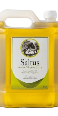 Garrafão de Azeite Saltus Virgem Extra 0,50º de 5 Litros.