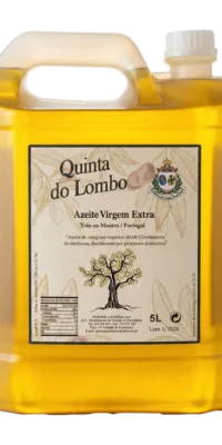 Garrafão de Azeite Virgem Extra Quinta do Lombo de 5 Litros.