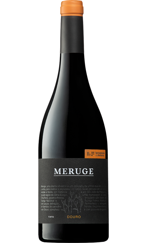 Garrafa de Vinho Tinto Meruge de 75cl do Douro.
