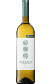 Garrafa de Vinho Branco Três Bagos Sauvignon Blanc de 75cl do Douro.