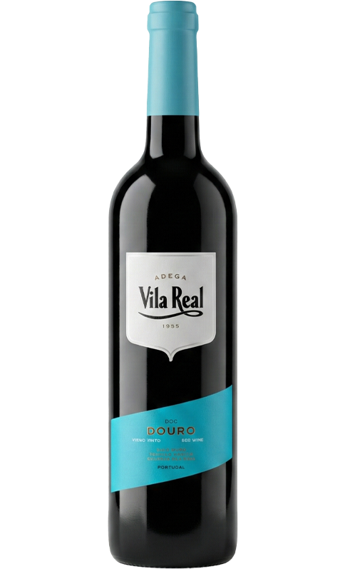 Garrafa de Vinho Vila Real Tinto de 75cl do Douro.