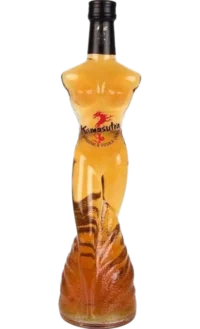 Garrafa de Vodka Kamasutra Ginseng & Vodka de 50cl.